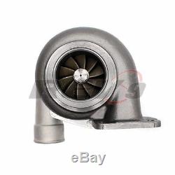 Anti-Surged Turbo TX-72-68 Turbocharger 81 a/r (T4 Flange / 3 IN V Band Exhaust)
