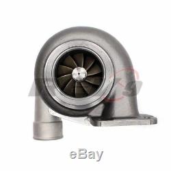 Anti-Surged Turbo TX-72-68 Turbocharger 81 a/r T4 Flange / 3 IN V Band Exhaust