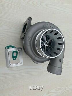 Billet turbo charger T4 3 V-band GT35 T66 T04Z. 70 A/R anti-surge. 81 A/R hot