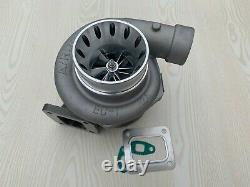 Billet turbo charger T4 3 V-band GT35 T66 T04Z. 70 A/R anti-surge. 81 A/R hot