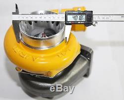 Emusa Yellow Gt35 Gt3582 Turbo Charger T3 Ar. 70/82 Anti-surge Compressor