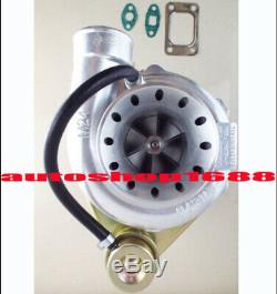 GT30 GT3582 T3T4 T04E. 70 A/R anti-surge. 48 A/R T3 flange water and oil turbo