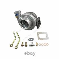 GT35 T3 Turbo Charger Anti-Surge 500+ HP + Oil Fitting. 82A/R with Accessories Kit