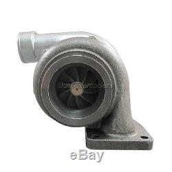 GT35 Turbo Charger TurboCharger T4 Anti-Surge Air Inlet. 70.68 A/R Oil Fitting