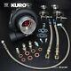 Kuro 3 Gtx2860r Ball Bearing Turbo Anti-surge A/r 0.72 V-band With Free T-shirt
