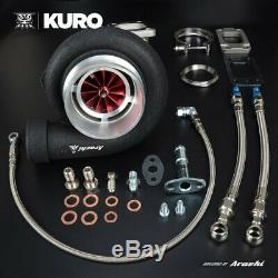 KURO 4 GTX3582R GTX35R Ceramic Ball Bearing Turbo Anti-surge A/R 0.63 T3 Flange