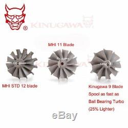 Kinugawa Billet Turbo 3 Anti Surge TD05H-20G & T3 8cm V-Band & 9 Blades T. Wheel