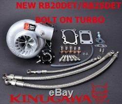 Kinugawa Billet Turbocharger Bolt-On 3 Anti Surge RB20 RB25DET TD05H-25G 10cm