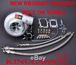 Kinugawa Billet Turbocharger Bolt-On 3 Anti Surge RB20 RB25DET TD06SL2 60-1 8cm