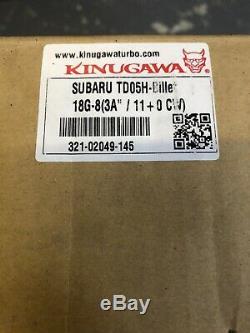 Kinugawa Turbo GTX 3 Anti Surge 9808 SUBARU Impreza WRX Forester TD05H-18G 8cm
