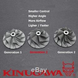 Kinugawa Turbo Upgrade CHRA SUBARU TD05H-20G & 3 Anti Surge Compressor Housing