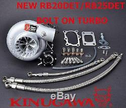Kinugawa Turbocharger Bolt-On 3 Anti Surge RB20DET RB25DET TD06SL2-20G T3 8cm