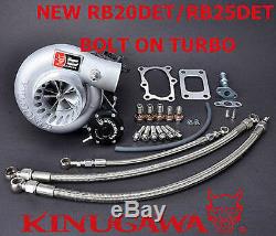 Kinugawa Turbocharger Bolt-On 3 Anti Surge RB20DET RB25DET TD06SL2 60-1 T3 10cm