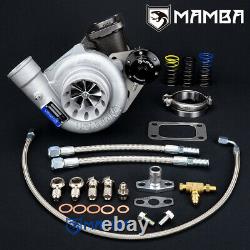 MAMBA 7+7 3 A/R. 60 Anti Surge GTX2863R Ball Bearing Turbocharger. 73 T3 V-Band