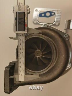 Racing Turbolader A/R 0.63 V-band GTX3576R Ceramic ball bearing T3 a/r. 60 turbo