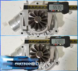 Stage 3 T3/T4.57A/R Hybrid Turbocharger 5 Bolt Turbine Anti-Surge Turbo Charger