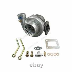 T4 GT35 Turbo Charger Turbocharger Anti-Surge 500HP 0.68 AR + Oil Fitting Drain