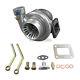 T4 Gt35 Turbo Charger Turbocharger Anti-surge 500 Hp 0.68 Ar + Oil Fitting Drain
