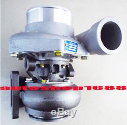 T66 GT35 GT3584 turbo T4 turbocharger. 70 A/R anti-surge. 68 A/R rear oil cooled