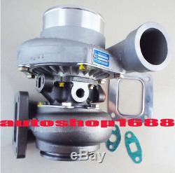 T66 GT35 T4.70 A/R anti-surge compressor. 68 A/R rear water&oil turbocharger