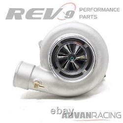 TX-66-62 Billet Wheel Anti-Surge Turbo. 70 AR T4 Divided 3 in. V-Band Exhaust