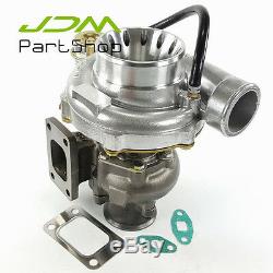Turb A/R. 63 Comp AR. 70 oil COLD anti-surge GT35 gt3582 v band TURBO charger