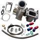 Turbo Charger Turbolader Gt3582 Gt35 Oil Fuel Drain Return Feed Line 10 An