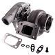 Turbocharger Gt3037 Gt3076 Anti-surge Turbo 4 Bolts Exhaust Flange Up To 500bhp
