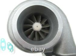 Turbolader GT35 Billet T4 flange. 70 A/R anti-surge. 96 A/R V-band turbine turbo