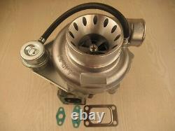 Universal GT35 T3T4 T04E. 70 A/R compressor. 48 A/R hot T3 billet turbo charger